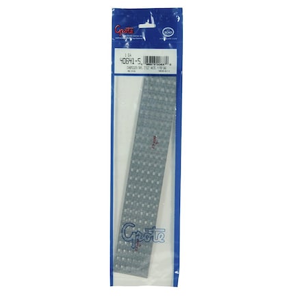 Grote Tape, 2in.X12in., Slvr, 4Strips/Bag 40641-5